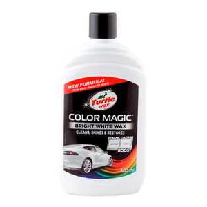 Turtle Wax Color Magic полироль подкрашивающий белый 500 мл