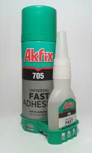 Akfix 705 клей с активатором 100 гр + 400 мл