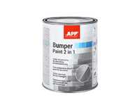 APP Bumper Paint 2 in 1 фарба структурна для бамперів чорна