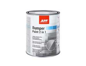 APP Bumper Paint 2 in 1 фарба структурна для бамперів сіра