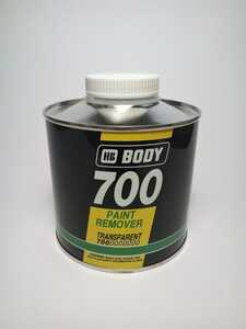 Body 700 смывка старой краски