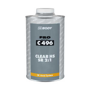 Body C496 Лак акриловий HS Scratch Resistant + затверджувач