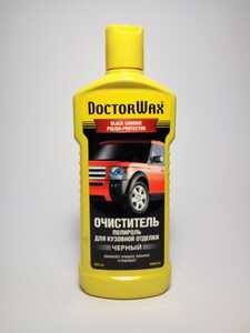 Doctor Wax 8316 Очиститель-полироль для кузовной отделки чёрный
