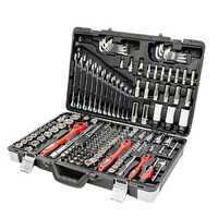 Intertool ET-7176 Профессиональный набор инструментов, 1/4" & 3/8" & 1/2", 176 ед
