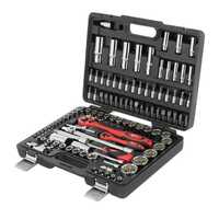 Intertool ET-6109 Набор инструментов профессиональный c 12 гранными головками 1/2" & 1/4", 108ед., Cr-V