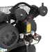 Intertool PT-0017 Компрессор 100 л, 3 кВт, 220 В, 10 атм, 500 л/мин, 2 цилиндра