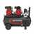 Intertool PT-0030 Компрессор 50 л, 2x1.1кВт, 220В, 8атм, 400 л/мин, 2800 об/мин, безмасляный, 4 цилиндра