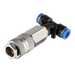 Intertool PT-1508 Набор для продува кабины грузовых авто: пистолет, шланг полиуретановый 5м 8x5мм, тройник на 8мм; на быстроразъемных соединениях