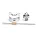 Intertool PT-2109 Комплект форсунки 1.2мм для краскопульта LVMP mini PT-0129 (дюза, воздушная головка, игла)