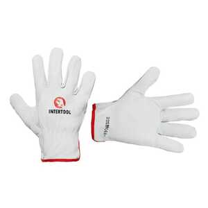 Intertool SP-0170 Перчатка кожаная из высококачественной овечьей кожи 10 Driver Style