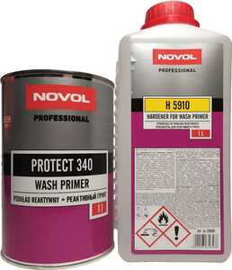 Novol Protect 340 реактивный грунт + H5910 отвердитель