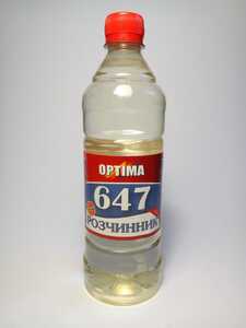 Optima 647 растворитель