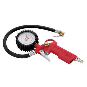 Intertool PT-0504 Пистолет для подкачки колес с манометром 63 мм пневматический