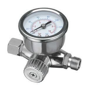 Intertool PT-1423 Регулятор давления воздуха для пистолетов покрасочных, профессиональный 1/4"