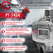 Intertool PT-1424 Регулятор давления с цифровым манометром для пистолетов покрасочных, профессиональный, 1/4"