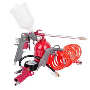 Intertool PT-1501 Набор покрасочный пневматический 5 ед