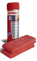 Sonax Microfibre Cloth набор салфеток из микрофибры (2 шт) для кузова 40х40 см