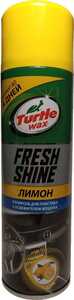 Turtle Wax полироль для пластика лимон